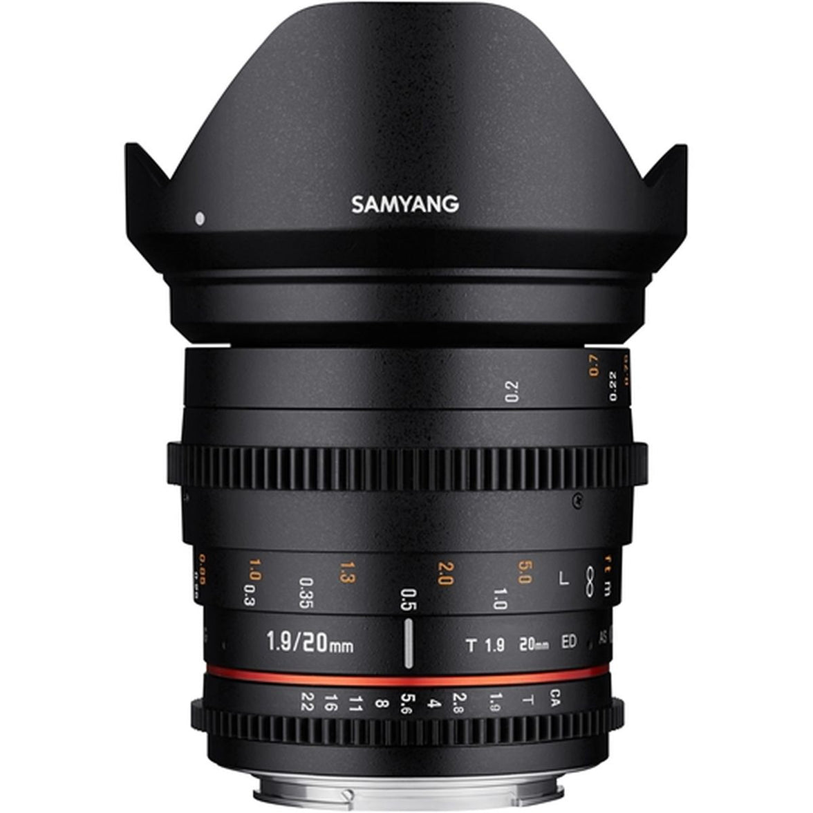 Samyang 20mm T1.9 VDSLR Olympus 4/3