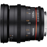 Samyang 20mm T1.9 VDSLR Olympus 4/3