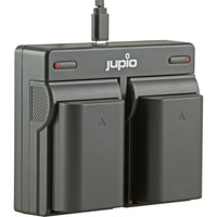 Jupio Value Pack: 2X Battery BLX-1 / BLX1 2280mAh + USB Dual