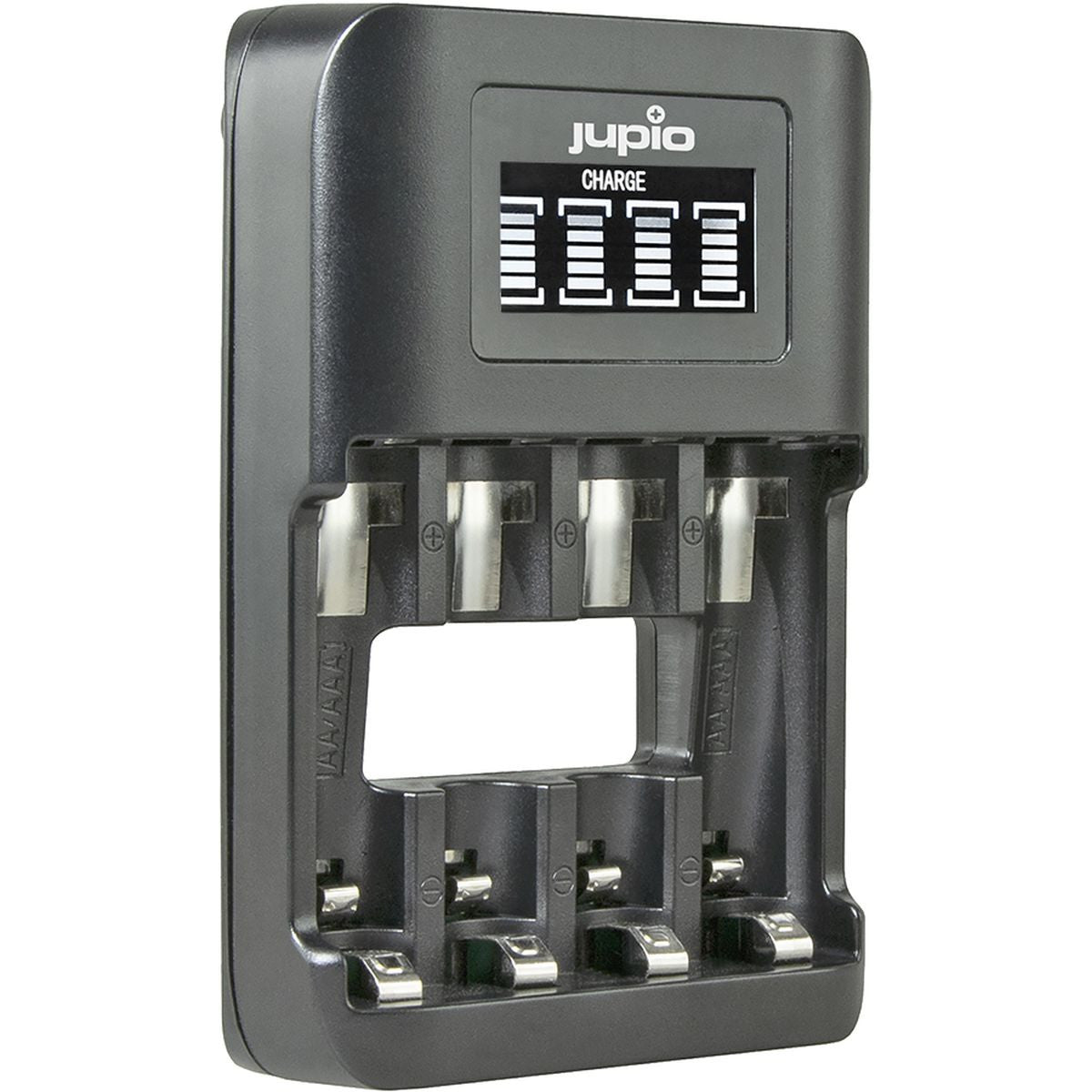 Jupio USB 4-slots Ultra Fast Battery Charger LCD