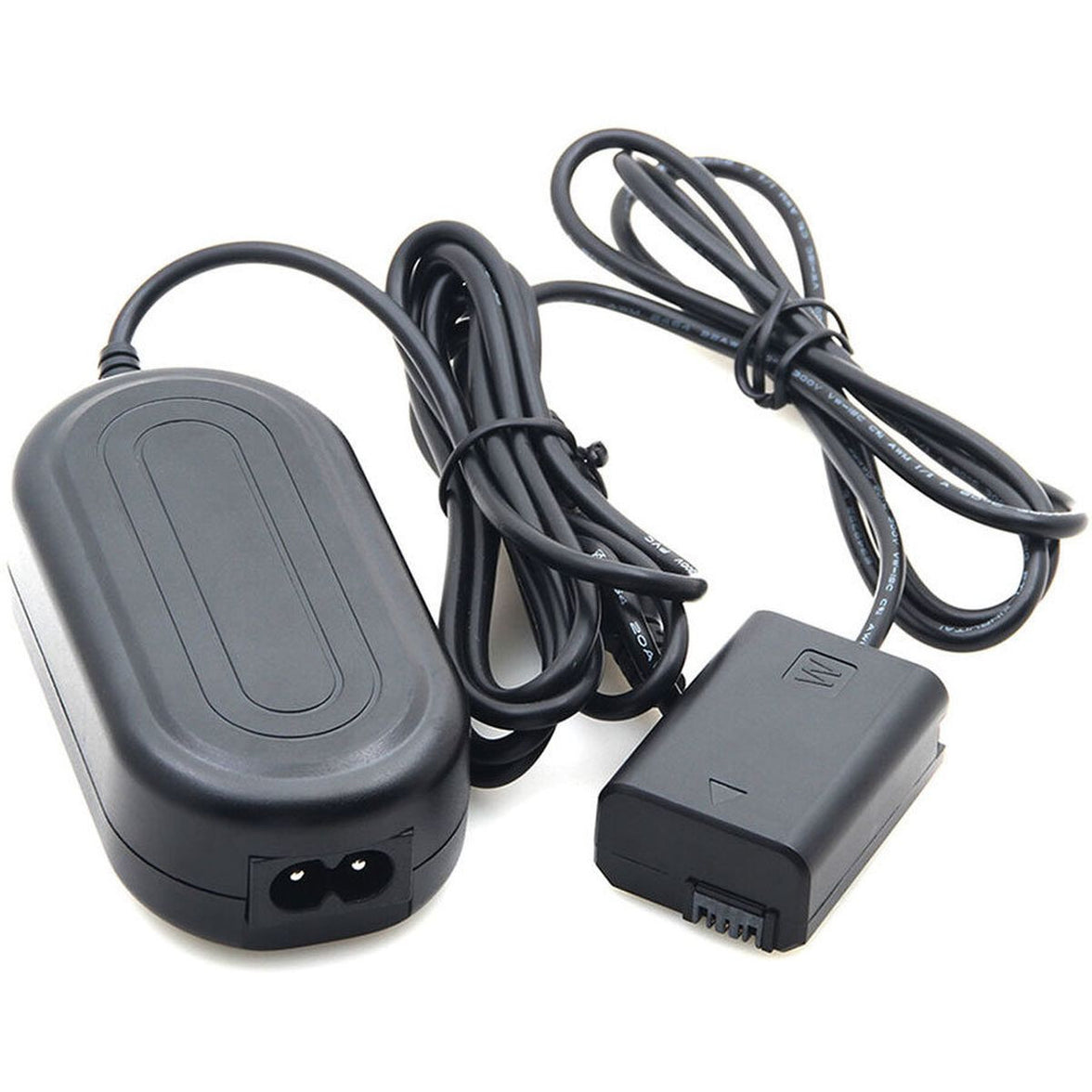 Caruba NP-FW50 Full Decoding Dummy Battery + Power Adapter