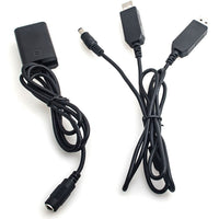 Caruba NP-FW50 Full Decoding Dummy Battery + Dual USB Cable