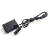 Caruba Canon LP-E17 (DR-E18) Dummy Battery (Straight Cable)