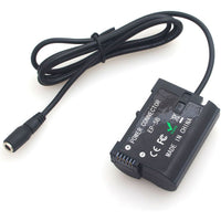 Caruba EN-EL15 Full Decoding Dummy Battery (Straight Cable)