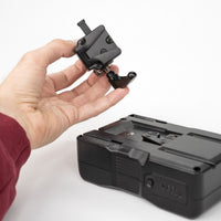 Caruba V-Mount Battery Clamp