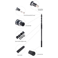 Caruba Aluminium Microphone Boompole (109-250cm) Universal