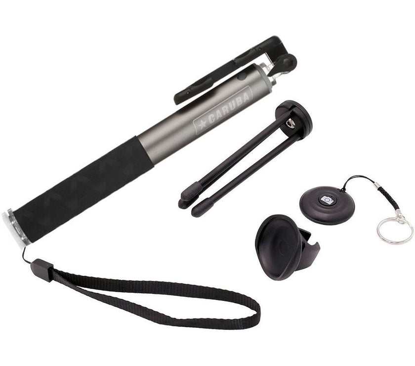 Caruba Selfie Stick Large Bluetooth - Grey