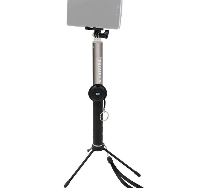 Caruba Selfie Stick Large Bluetooth - Grey