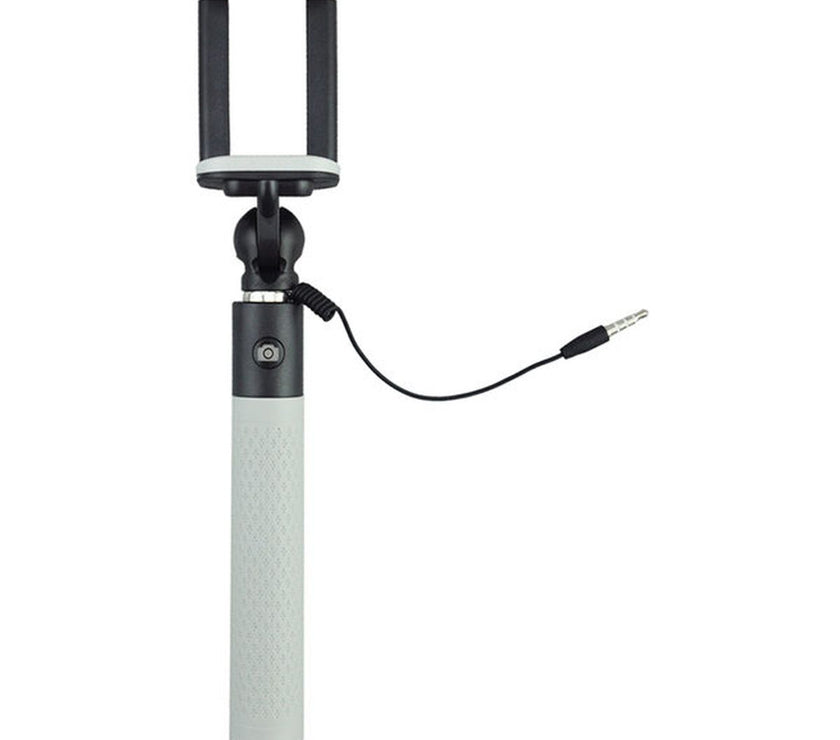 Caruba Selfie Stick Plug & Play Grey