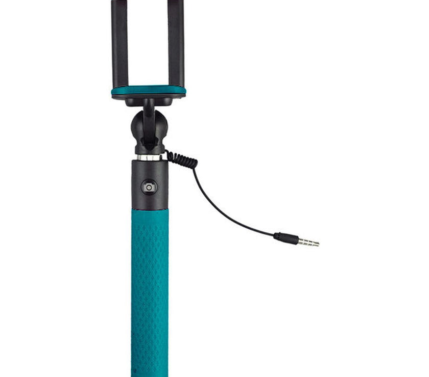 Caruba Selfie Stick Plug & Play Blue