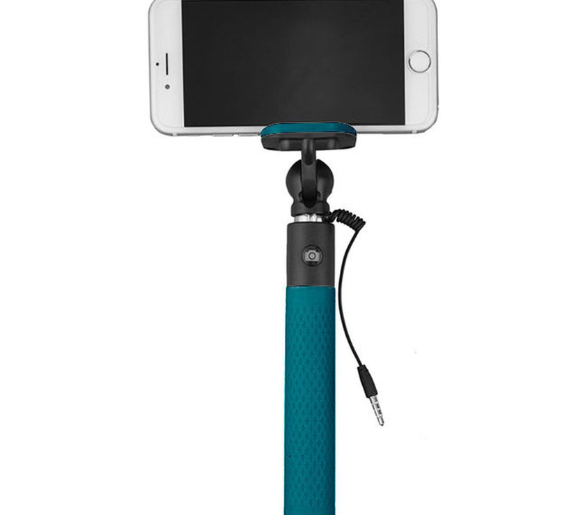 Caruba Selfie Stick Plug & Play Blue