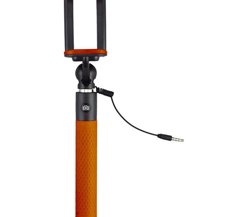 Caruba Selfie Stick Plug & Play Orange