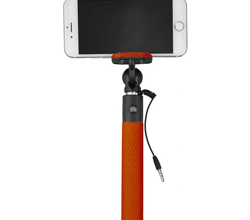 Caruba Selfie Stick Plug & Play Orange