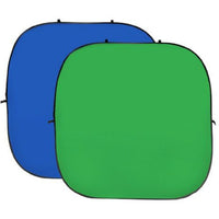 StudioKing Background Board Groen/Blauw 240x240 cm