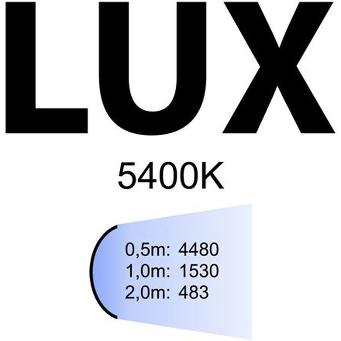 StudioKing LED Daglichtlamp 60W E27 FLED-60