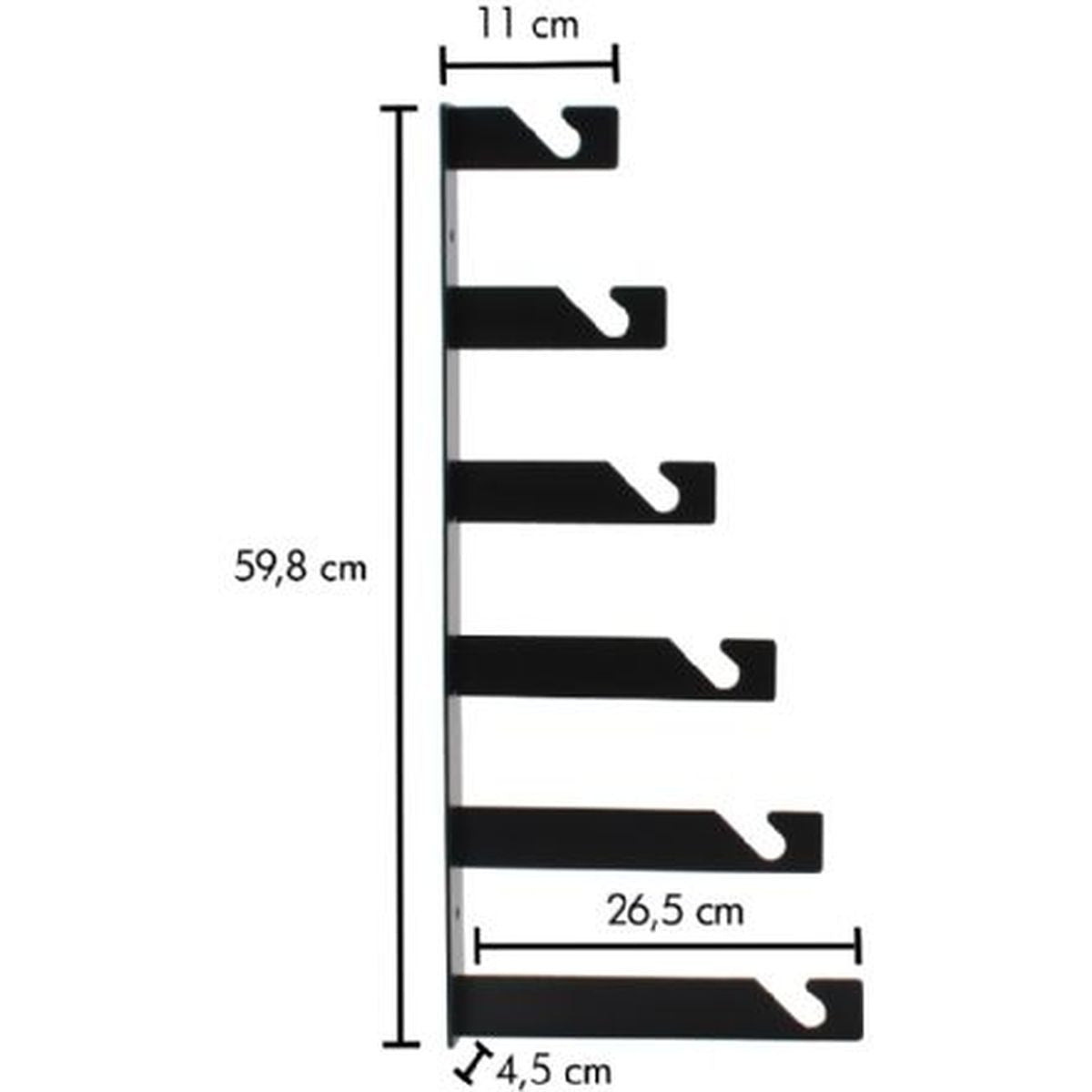 StudioKing Achtergrond Support MBG-2006 voor 6 Rollen