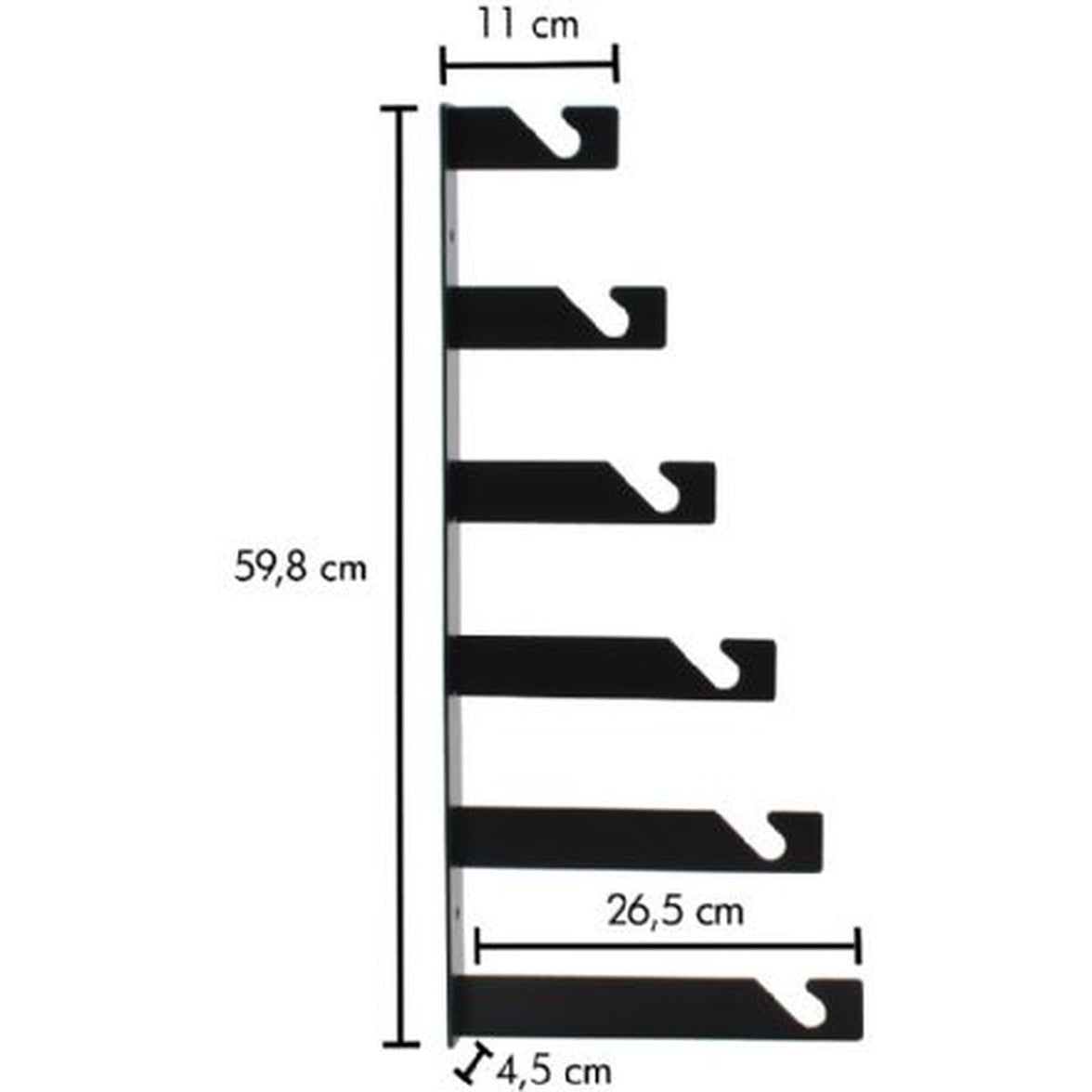 StudioKing Achtergrond Support MBG-2006 voor 6 Rollen
