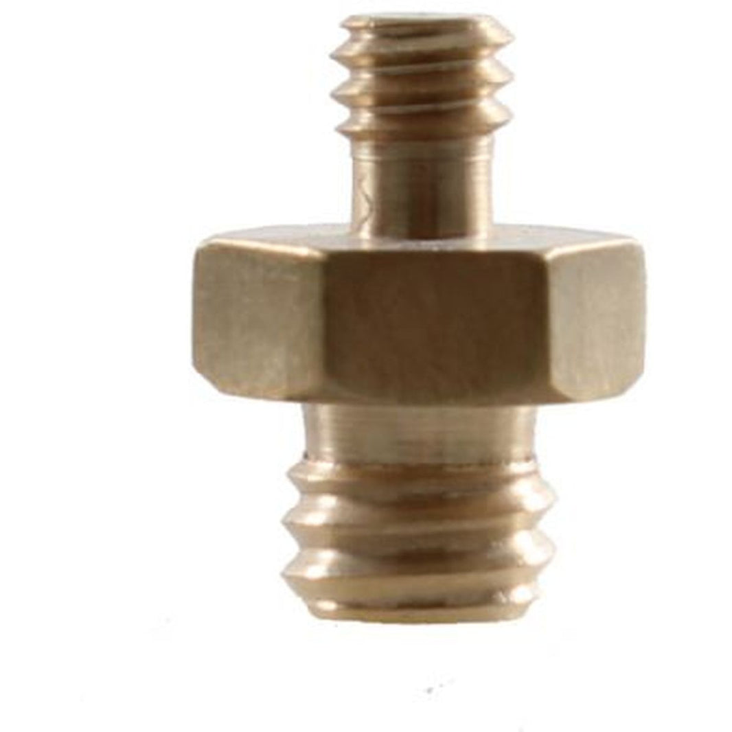 StudioKing Spigot Verloopnippel MC-1060 1/4" Male 3/8" Male