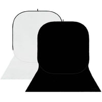 StudioKing Background Board BBT-01-20 Wit/Zwart 400x150 cm