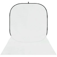 StudioKing Background Board BBT-01-20 Wit/Zwart 400x150 cm