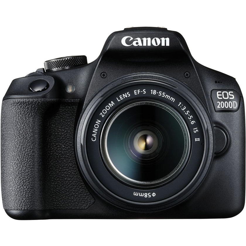 Canon EOS 2000D 18-55 IS + SB130 + Cloth + 16GB