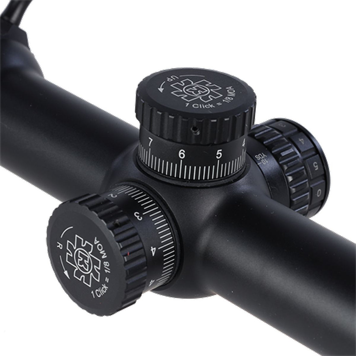 Konus Rifle Scope Glory 3-24x56 SFP Fine (MRAD)