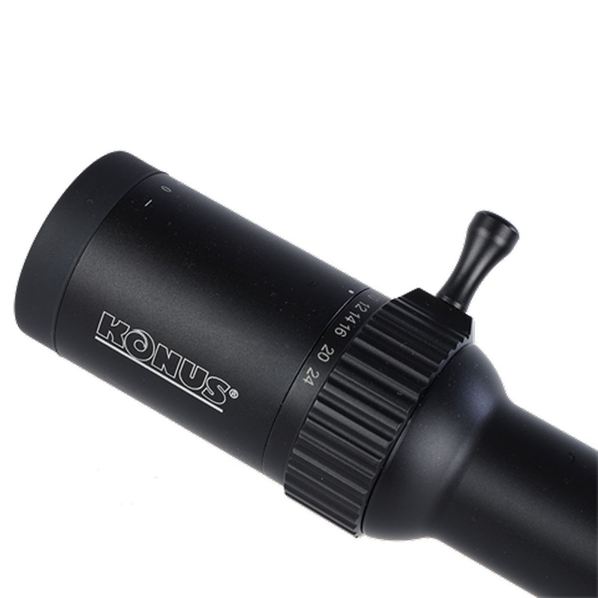 Konus Rifle Scope Glory 3-24x56 SFP Fine (MRAD)