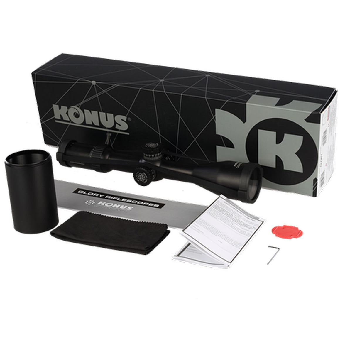 Konus Rifle Scope Glory 2-16x50 SFP GERMAN-4 (MRAD)