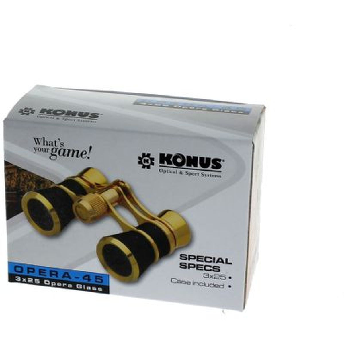 Konus Toneelkijker OPERA-45 3x25 Black/Gold