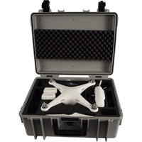 B&W Outdoor.cases Copter Grey Wheels F/Oam DJI Phantom 2