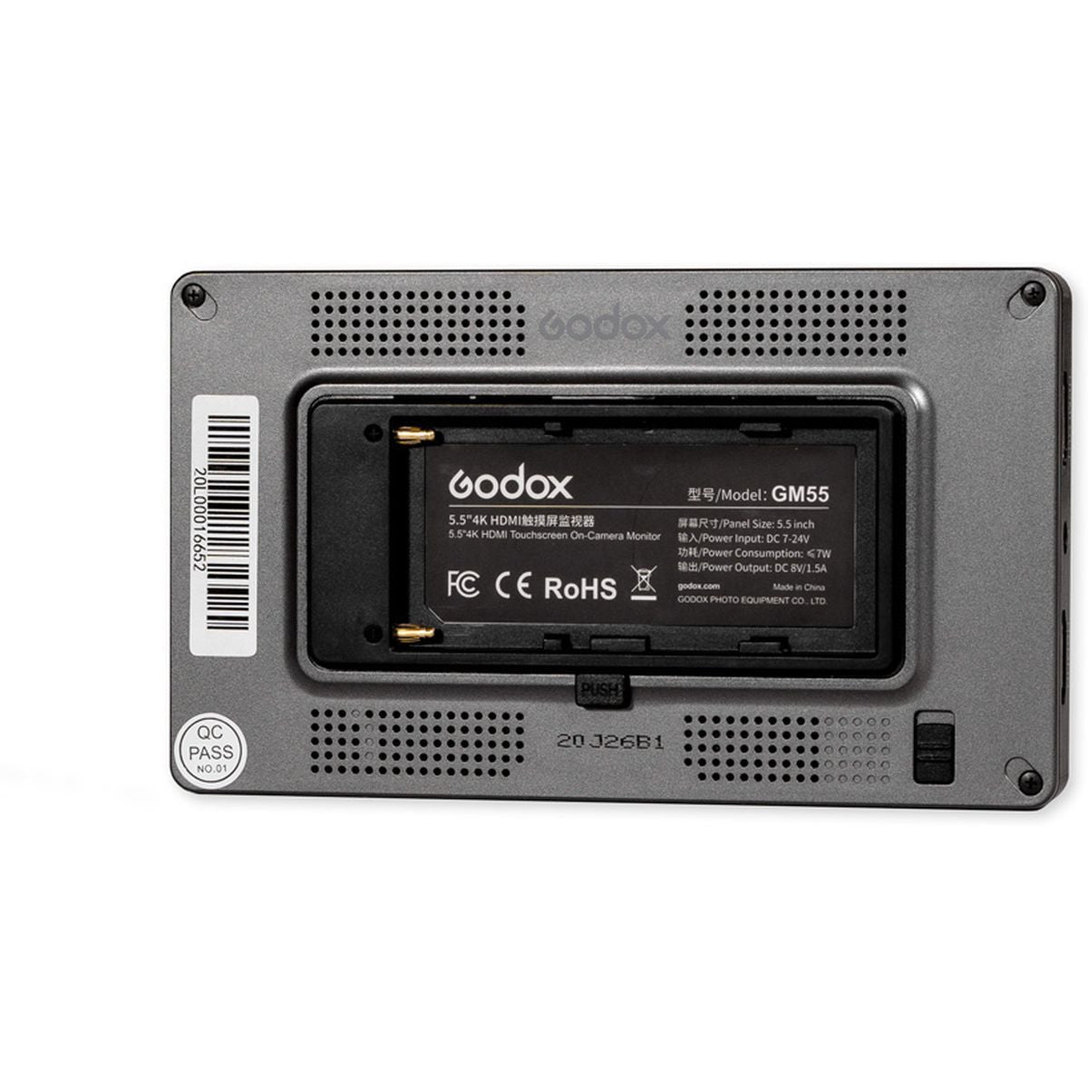 Godox GM55 4K HDMI Touchscreen 5.5 On-camera Monitor