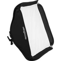 Godox S2-type Bracket Bowens + Softbox 80x80cm + Grid
