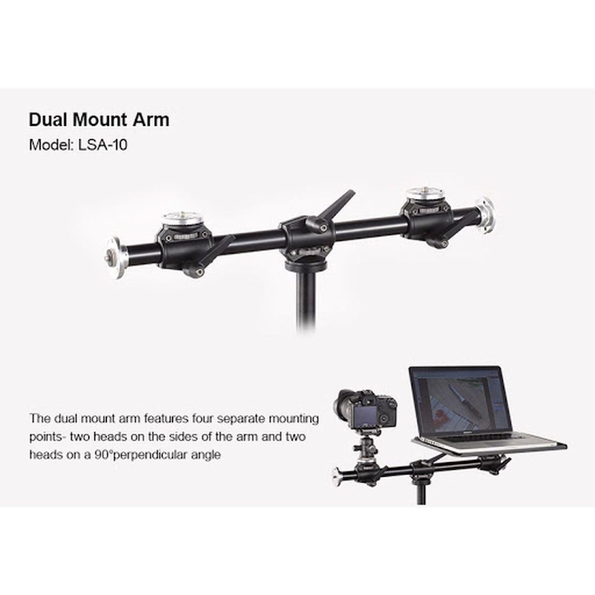 Godox LSA-10 Dual Mount Arm