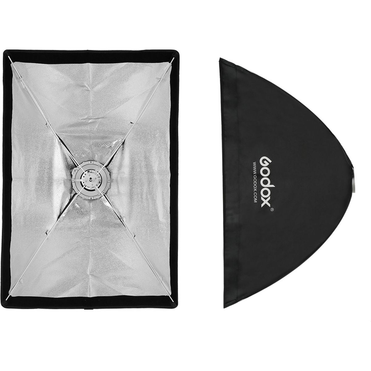 Godox Paraplu Softbox Bowens 50x70 met Grid