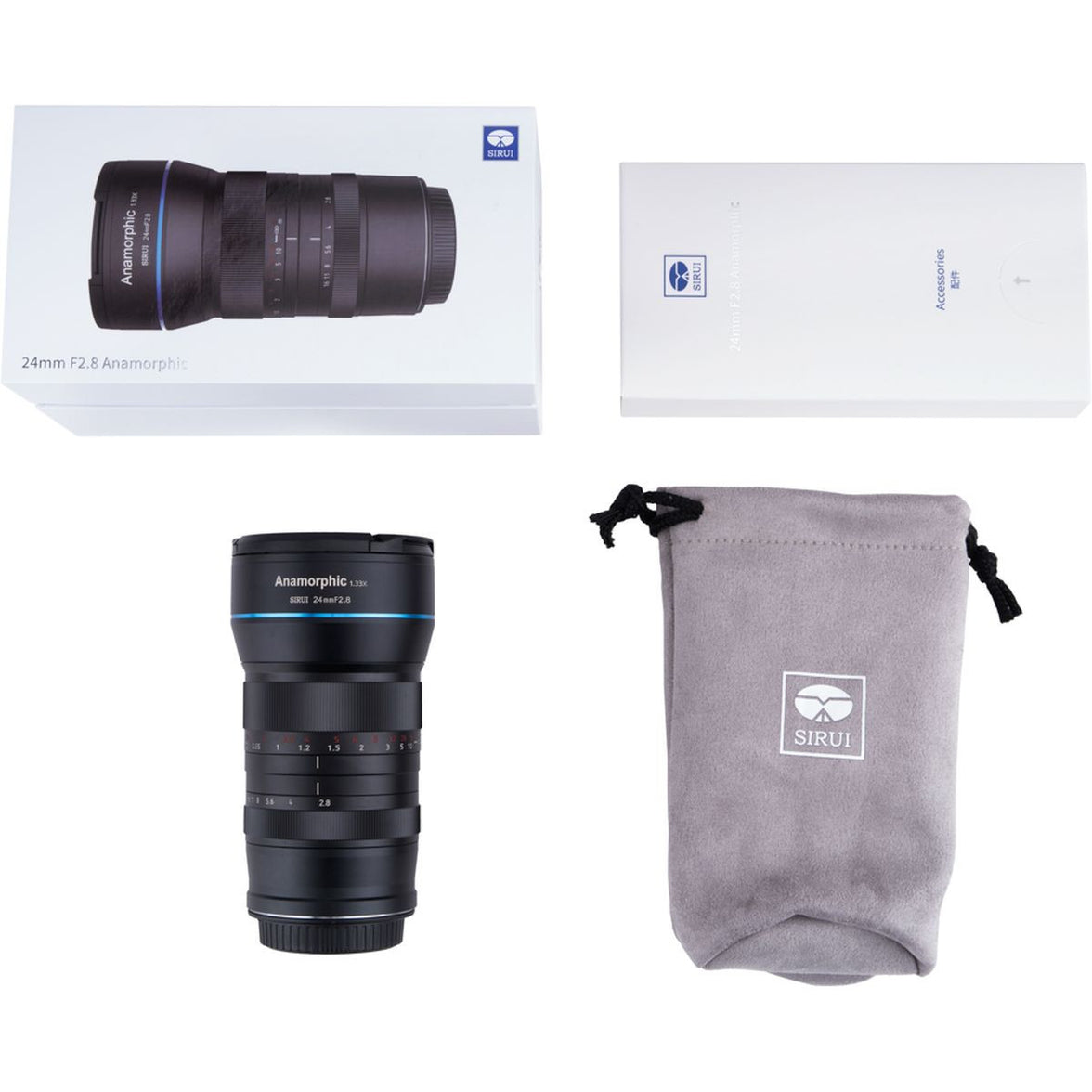 Sirui 24mm F1.8 Anamorphic Lens (EF-M mount)