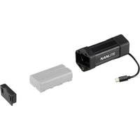 Nanlite Battery Holder /w USB-C (for NP-F550)