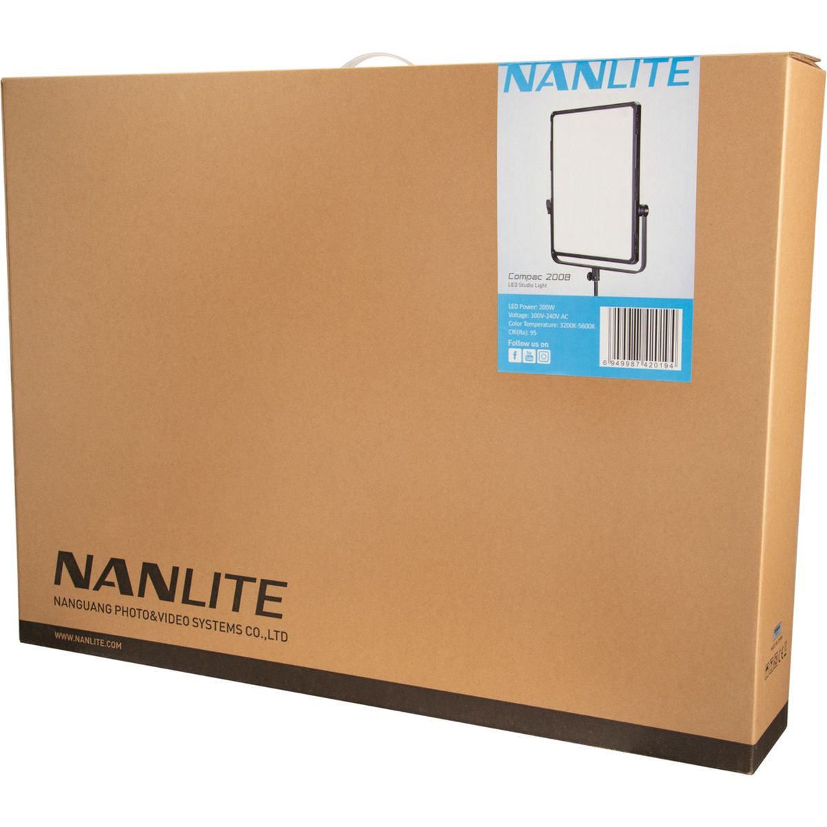 Nanlite Compac 200B LED studio light