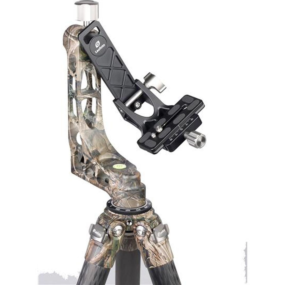 Leofoto LS-365C Ranger tripod w/ PG-1 schommelkop in camo