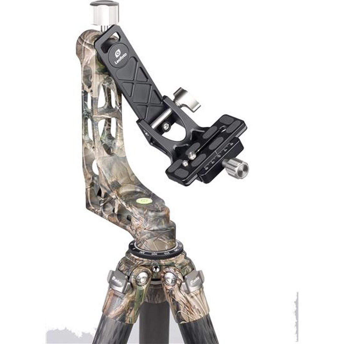 Leofoto LS-365C Ranger tripod w/ PG-1 schommelkop in camo