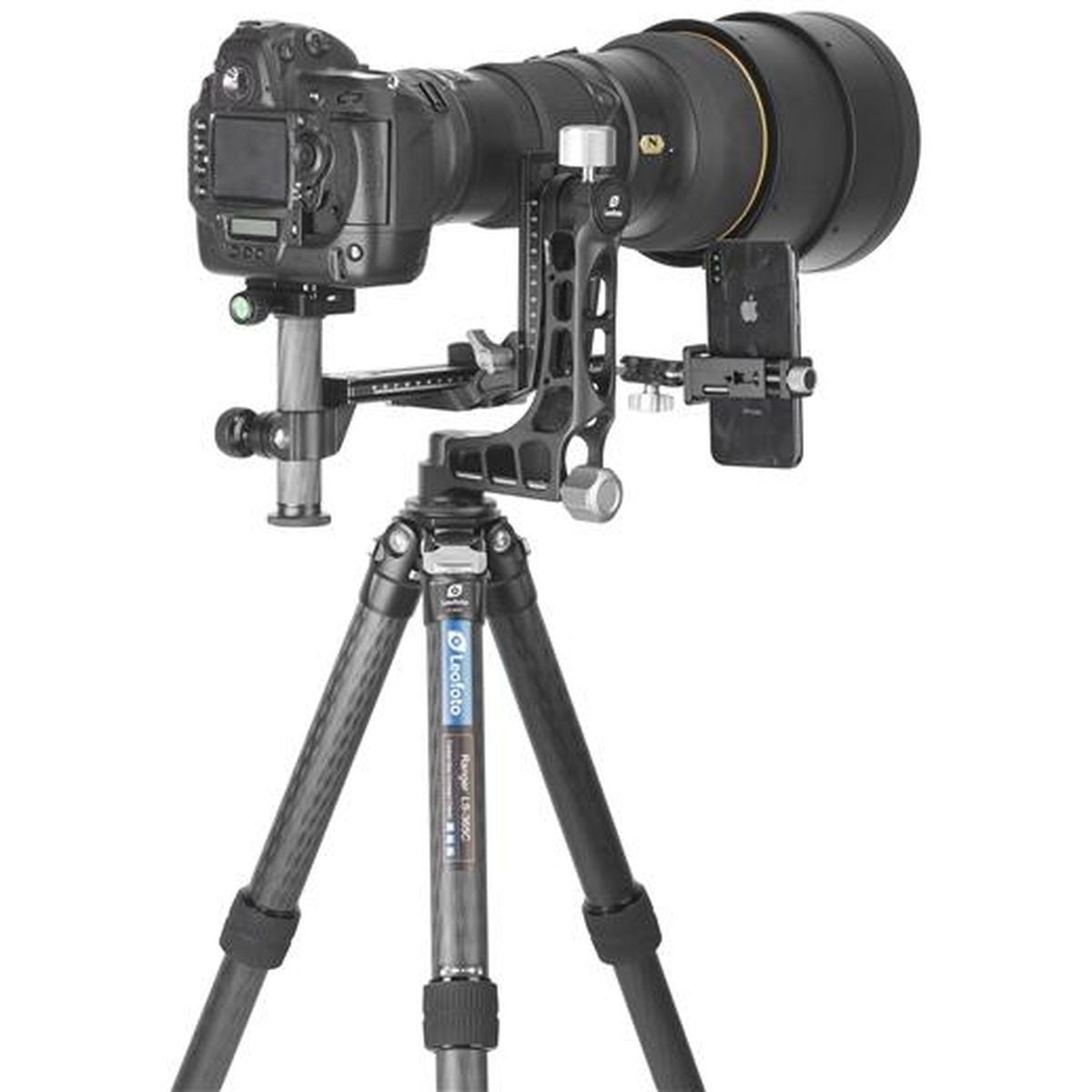 Leofoto LS-365C Ranger statief met PG-1 schommelkop