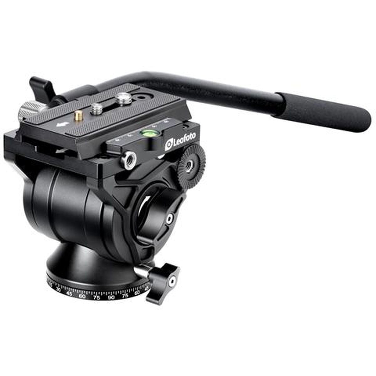 Leofoto BV-10M Videokop w/ Manfrotto Quick Release Plate