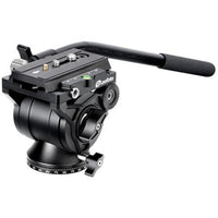 Leofoto BV-10M Videokop w/ Manfrotto Quick Release Plate