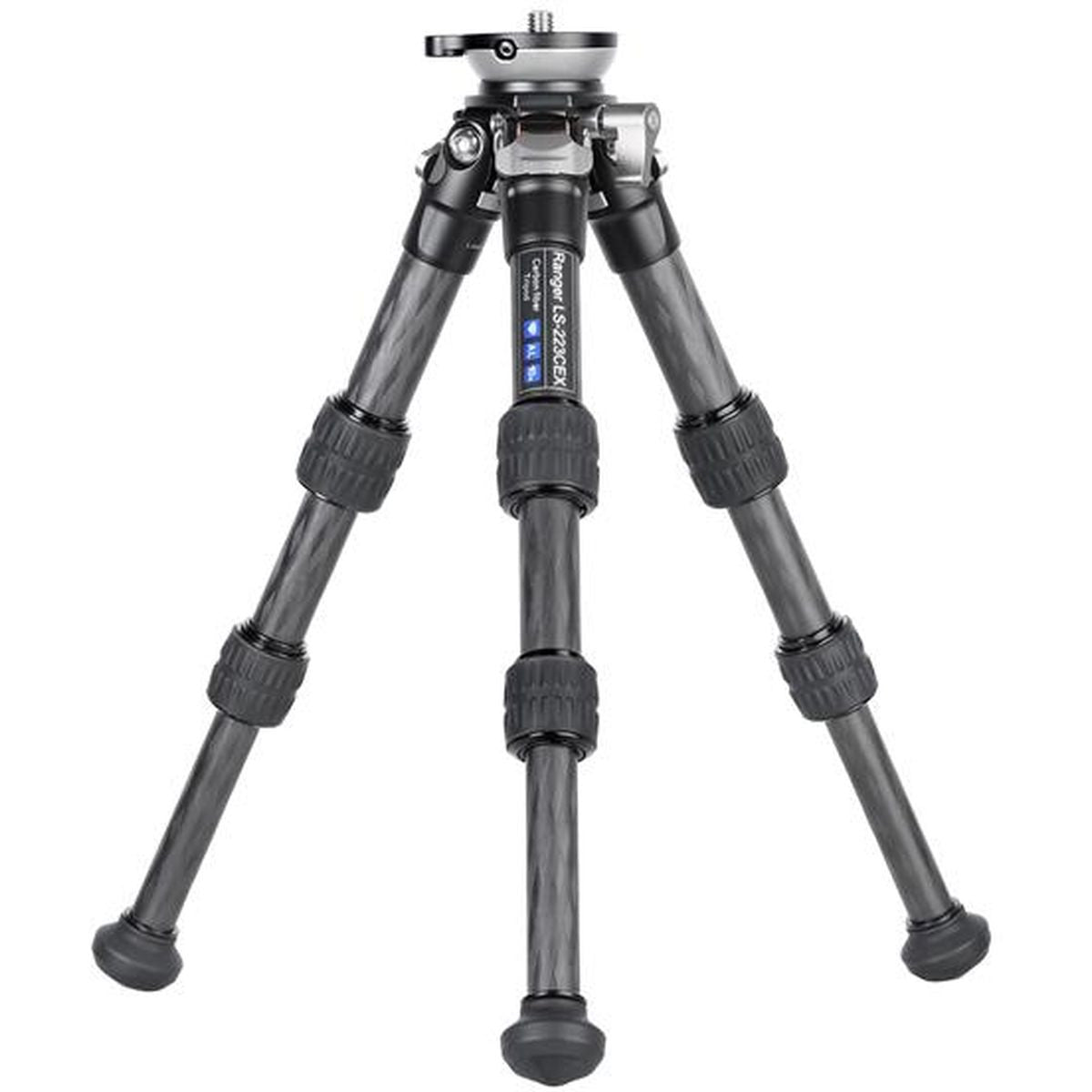 Leofoto LS-223CEX Ranger carbon statief met leveling base