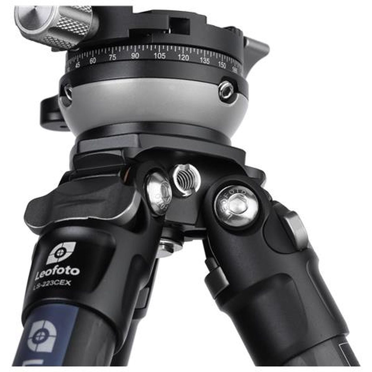 Leofoto LS-223CEX Ranger carbon statief met leveling base