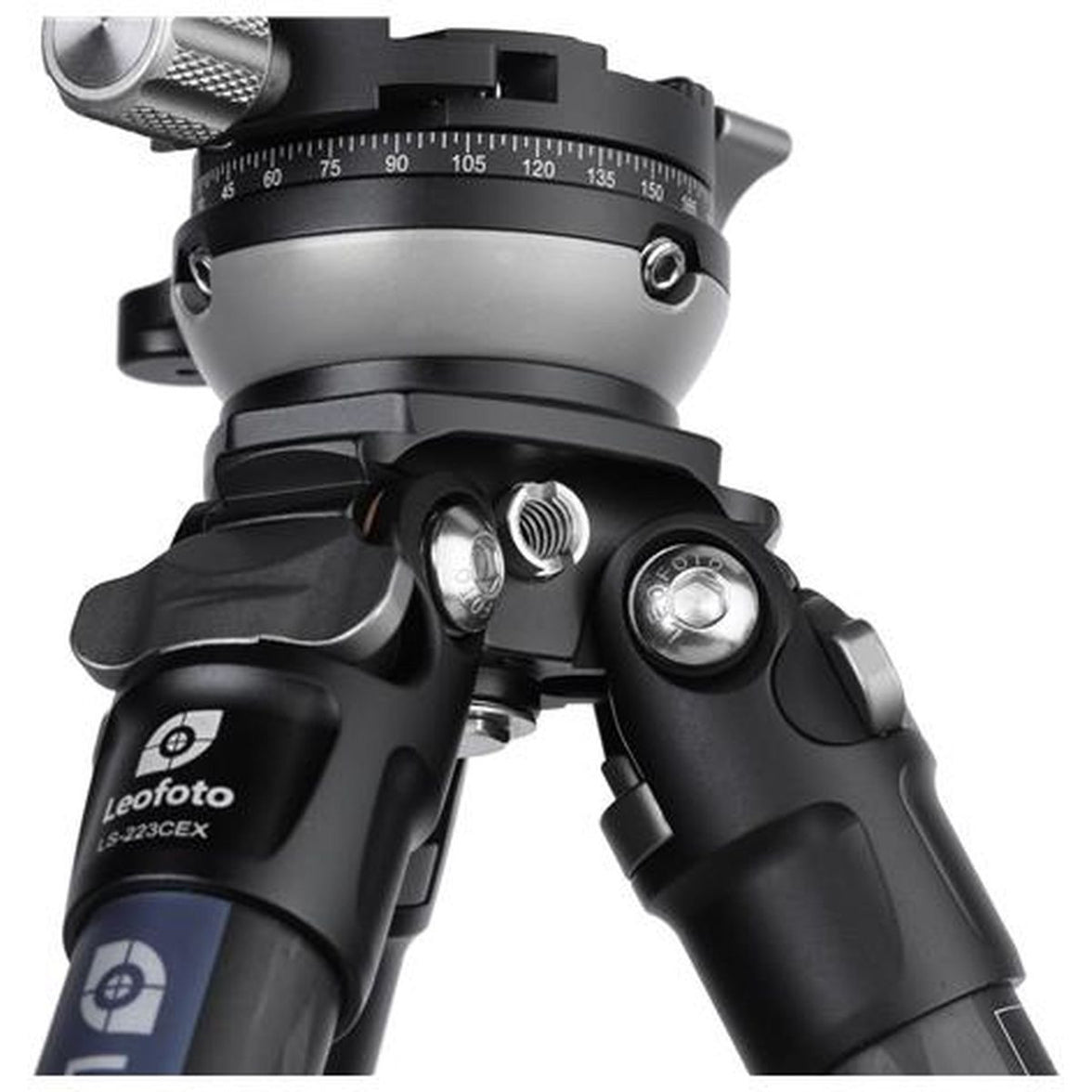 Leofoto LS-223CEX Ranger carbon statief met leveling base