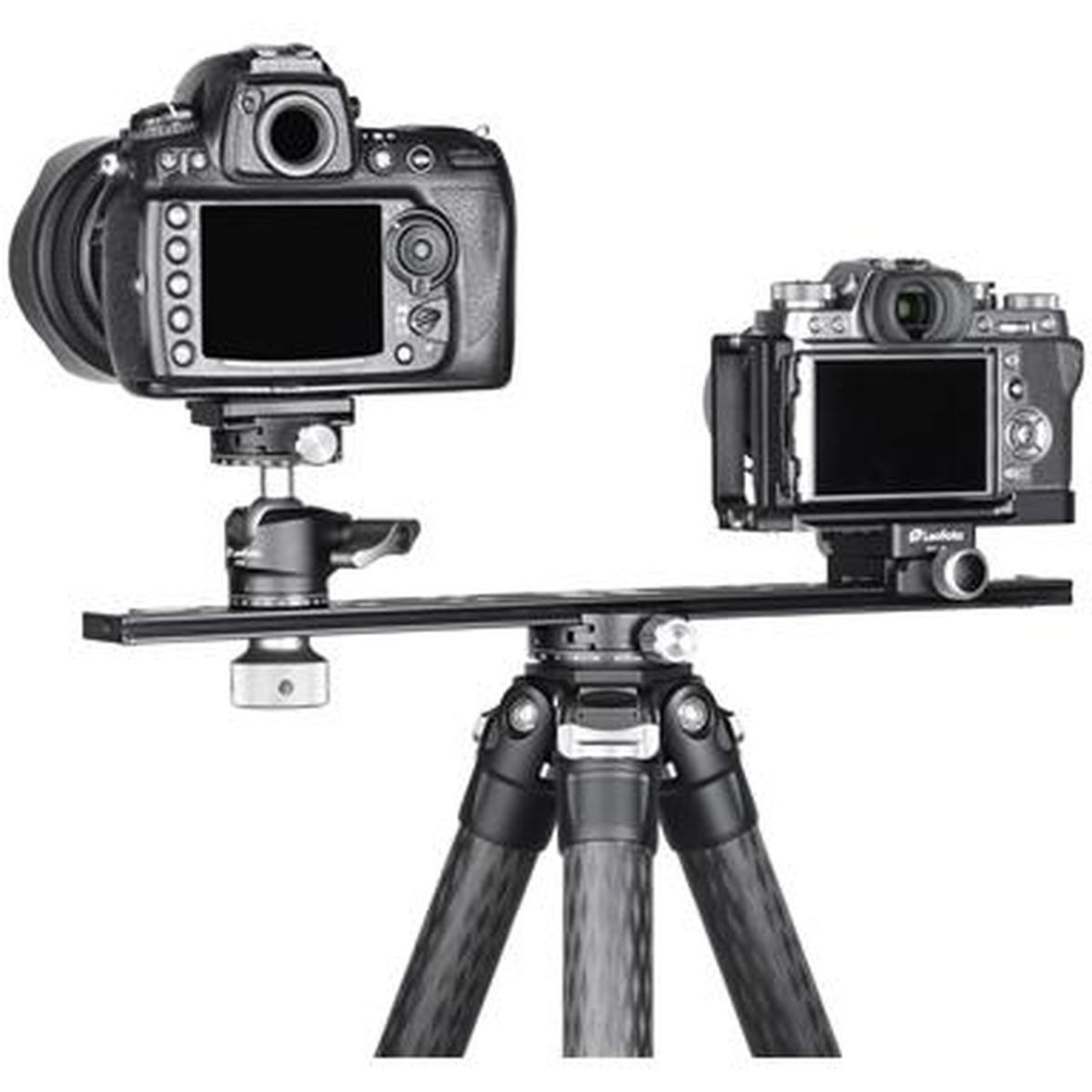 Leofoto NP-400 lensplate 400mm for 2 camera's