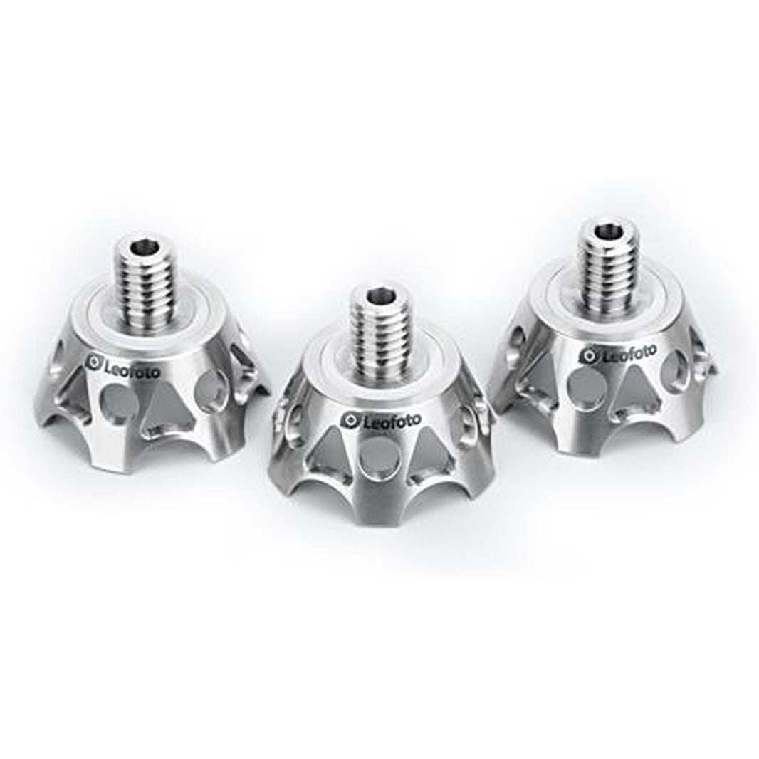 Leofoto TF-02 Titanium klauw voetjes 3 stuks