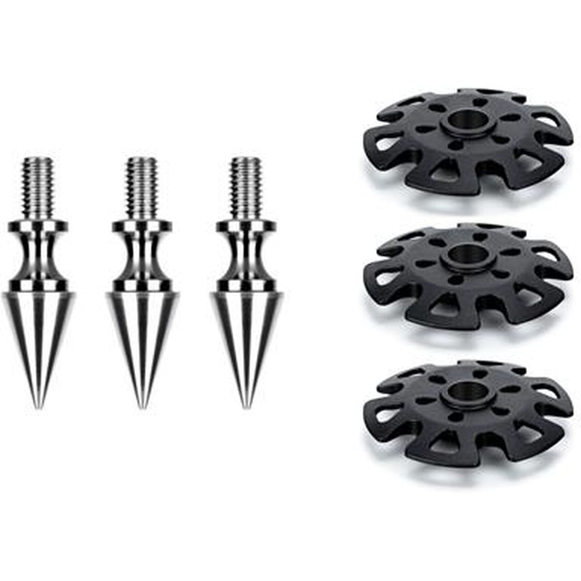 Leofoto TFW Spikes w/ Sneeuwschoenen 3 Pieces