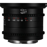 Laowa 6mm T2.1 Zero-D Cine Lens - MFT