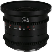 Laowa 6mm T2.1 Zero-D Cine Lens - MFT